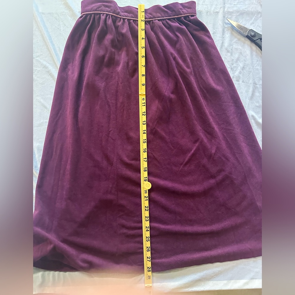 Vintage The Branch 2 Piece Vest & Skirt Set • Beautiful Western Velour Suede - Picture 9 of 9
